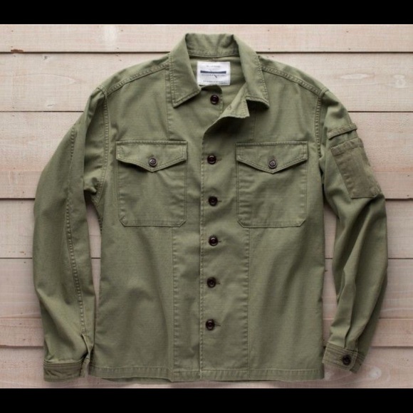 Guideboat Co. Jackets & Coats Guideboat Mens Platoon Jacket Olive